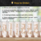 How to order - choose quantity (individual or full set), select your choice of tumbler and the amount needed, and contact us for custom name
